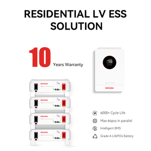 Solution ESS résidentielle 5 kWh, montable en rack, empilable, batterie lithium LiFePO4 51,2 V 100 Ah, CAN 10 kWh 20 kWh, stockage d'énergie - Product Image 6