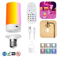 Ampoule LED intelligente Moes Tuya Zigbee, dimmable, 9W 14W RGB+CCT E27, 2700K-6500K, changement de couleur, application Smart Life, télécommande