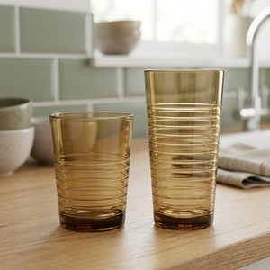 20oz BPA Free Acrylic Highball Classic Camping Water Glass EL CB-1342H - Product Image 3