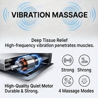 Hochwertige Vibrationsmassagematratze mit Schwerelosigkeit, Ultra-Leiser Höhenverstellung, Komfort & Entspannung für Schlafzimmer & Häusliche Pflege