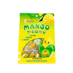 Caramelos de Goma de Mango Verde Pelables, Sabor Rico a Mango Verde, Suaves y Masticables, Snack Divertido, Precio de Fábrica al por Mayor, Buscando Distribuidores - Product Image 1