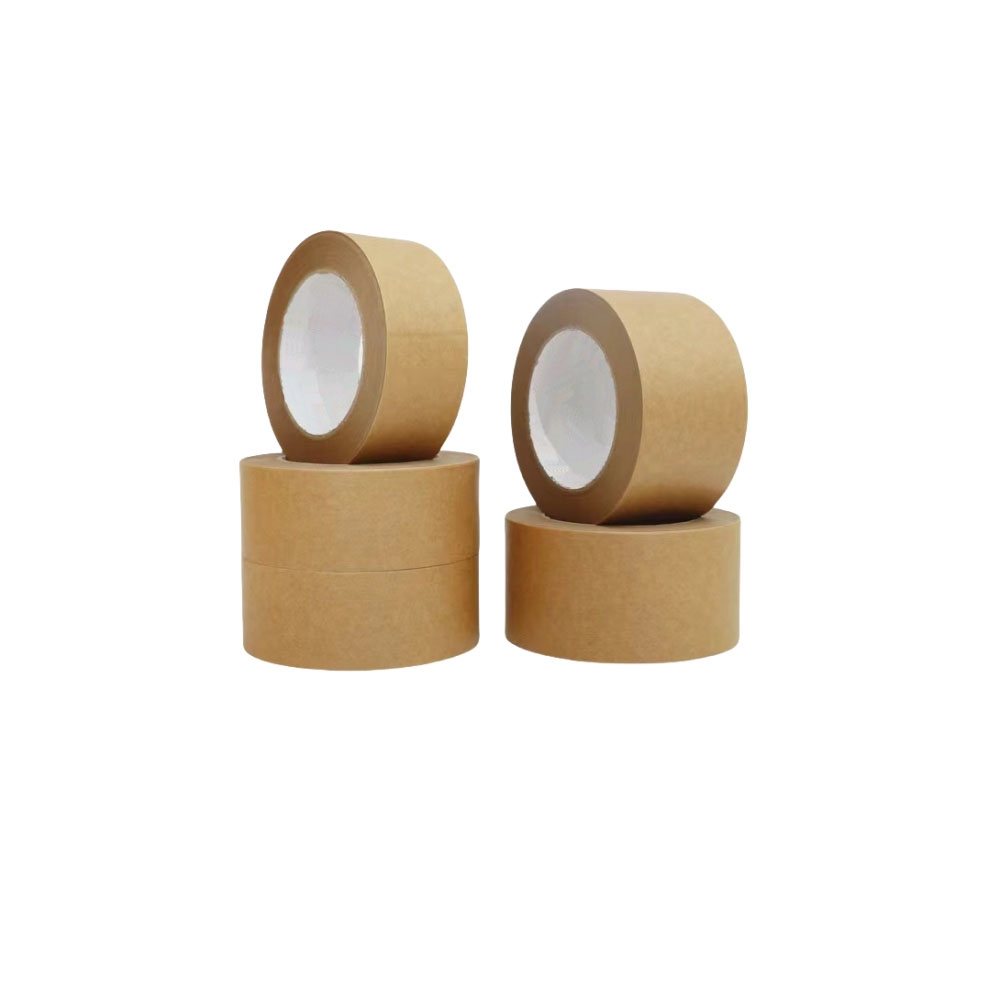 Kraft Paper Tape Self Adhesive Paper Tape Adhesive Tape Use for Packing Cartons Made in Vietnam