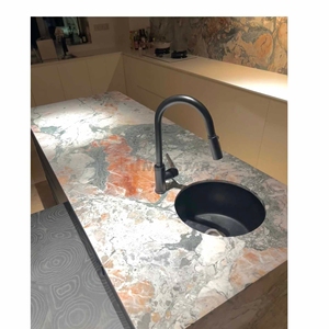 Luxury Natural <b>Marble</b> Kitchen Countertop Polished <b>Top</b> for Home Decoration FOur Seasons Elegant - Product Image 1