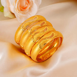 Brazalete Ajustable de Moda de Oriente Medio, Chapado en Oro de 24K, para Mujer, Venta al Por Mayor - Product Image 3