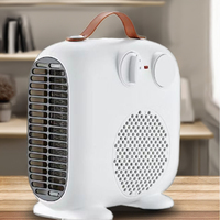 Mini radiateur électrique portable pour bureau à domicile et utilisation en intérieur Ventilateur d'air d'hiver chaud avec fil chauffant pour chambre et salle de bain
