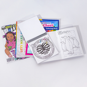 สมุดระบายสีสำหรับเด็กสมุดระบายสี - Product Image 2