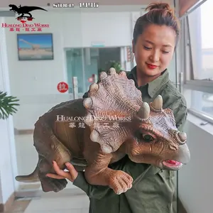Lifesize Baby Dinosaur Hand <strong>Puppet</strong> of Animatronic <strong>Dragon</strong> for Sale - Product Image 1