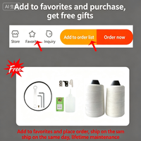 Machine de scellage portative de type pistolet à moteur sans balais à vitesse variable, scelleuse pour emballages de sacs tissés