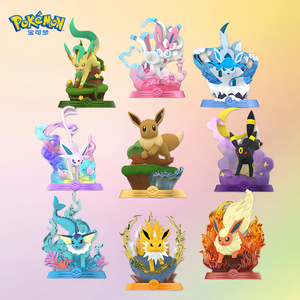 Caja Sorpresa Chx Pokemoned Adventure Eevee Family Suit, Figura de Acción Flareon Espeon Sylveon, Colección de Juguetes, Regalo - Product Image 2