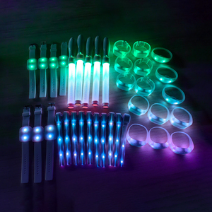 Ánh sáng lên dẫn vòng đeo tay điều khiển từ xa DMX ánh sáng lên các bên sự kiện lớn xem - Product Image 4