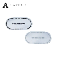Étiquette de vêtement en tissu personnalisée de marque APEX, logo, coton, jacquard, satin, textile, étiquette tissée, couture, étiquettes tissées pour t-shirt