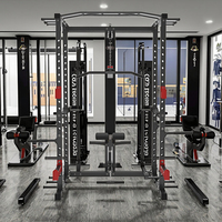 Offre Spéciale la maison et le gymnase utilisent des exercices de fitness multifonctions pour la poitrine et les jambes en acier ABS et mousse de fer