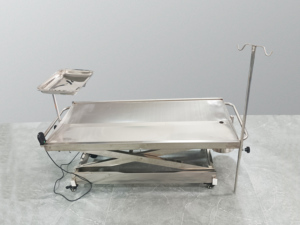 Mesa Quirúrgica Veterinaria Eléctrica de Acero Inoxidable, Mesa de Operaciones Multifuncional para Uso en Hospitales Veterinarios - Product Image 3