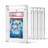 Étui en acrylique magnétique transparent pour cartes gradées, épaisseur 7,8 mm, pour la protection des cartes gradées SGC CGC BGS, marque HY