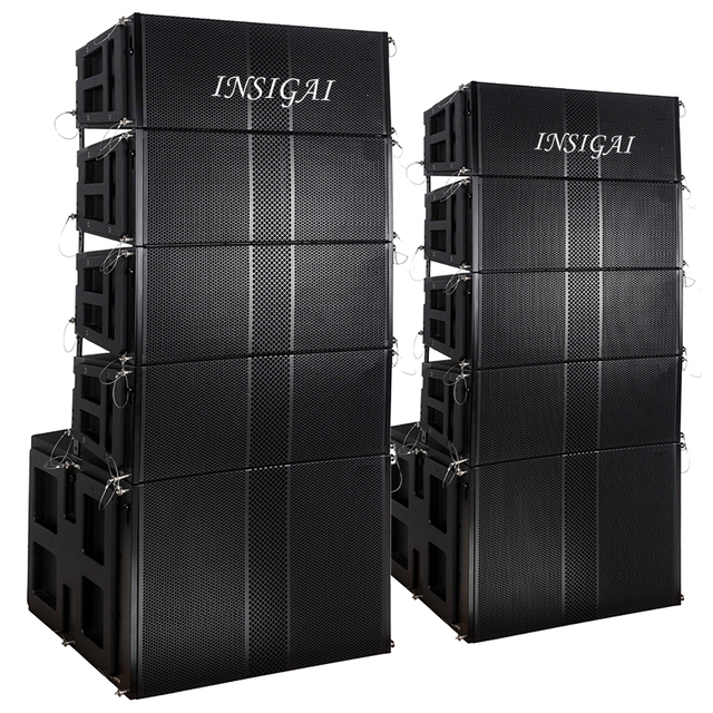 Mini Line Array Speakers 6.5 8 10 12 inch professional Audio System Meeting Conference Wedding Hall Stage Line Array Speakers