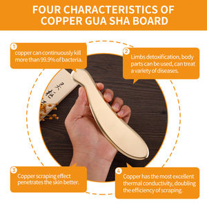 2025 Dropshipping Handheld <span class=keywords><strong>Guasha</strong></span> masaje raspador terapia Facial cuerpo acupuntura masajeador con alivio del dolor Fascia cuchillo Gua Sha - Product Image 3