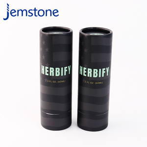 Emballage cylindrique de luxe, écologique, cadeau biodégradable, logo personnalisé, tubes de déodorant en carton pour cosmétiques - Product Image 1