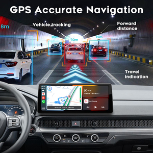 Radio para Auto GHive de 12.3 Pulgadas con <span class=keywords><strong>GPS</strong></span>, Navegación, WIFI, FM, RDS, BT, Android Multimedia y Carplay para <span class=keywords><strong>Honda</strong></span> <span class=keywords><strong>CRV</strong></span> - Product Image 4