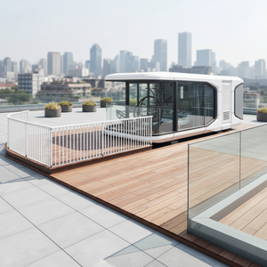 Contenedor de Envío Prefabricado de 40 pies, Casa Modular Ecológica, Oficina, Taller, Escuela, Edificios de Apartamentos, Paneles Sándwich - Product Image 2