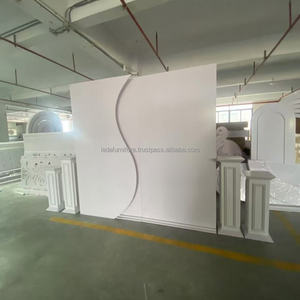 LEDA fila boda globo decoración mesa de postre telón de fondo cuadrado acrílico Panel planta telón de fondo - Product Image 4