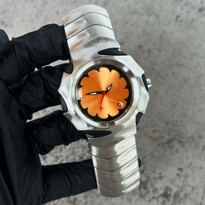 Nuovo Orologio da <span class=keywords><strong>Uomo</strong></span> al Quarzo Satinato dal Design Fantastico Y2K, a Forma di Lama Speciale, Creativo e di Personalità Retrò - Product Image 6