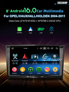 Autoradio GPS Android <span class=keywords><strong>16</strong></span> IPS 8 pouces EU Erisin ES5508P avec CarPlay sans fil 4G BT5.1 DSP pour <span class=keywords><strong>Opel</strong></span> Meriva Zafira <span class=keywords><strong>Vivaro</strong></span> Tigra - Product Image 2