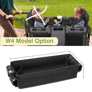 Organizador de bandeja para cochecito de bebé, tela Oxford, plegable, con bolsillos de malla, accesorio para carrito de viaje para niños pequeños - Product Image 3
