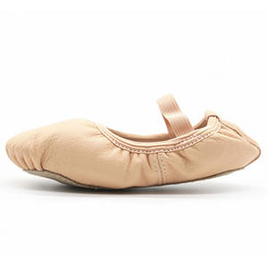Chaussures de <span class=keywords><strong>danse</strong></span> ballet souples sans lacets SPS en gros pour femmes, dessus en cuir à lacets, semelle en daim - Product Image 2