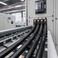 Cable de Alimentación Blindado ZC-YJLV de 3 Núcleos, 0.6/1kV, Clase C, Retardante de Fuego, Al/XLPE/PVC, IEC 60502, Trifásico, para Distribución de Motores y Bombas
