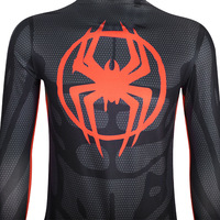 Universe 2 kostum Cosplay mil Spider-man, kostum Halloween Spider-man, Jumpsuit permainan dewasa dan anak-anak, kostum film TV