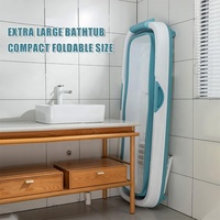 Baignoire pliante superbe grande baignoire de 158cm de long maison autoportante trempage Sport sueur Sauna baignoire de douche pliable avec couvercle