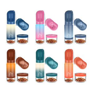 Conjunto de Tigelas de Alimentação Portáteis para Animais de Estimação em Aço Inoxidável de 14 Oz da Everich, Garrafa de Água para Cães - Product Image 6