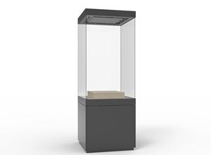Vitrine autonome Lastronic HT-018 écologique avec éclairage LED pour exposition muséale et collection - Product Image 4