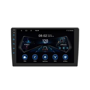 Sistema de navegación GPS con pantalla Ips de 9 pulgadas y 10 pulgadas para coche, autorradio 1 Din doble Din con Android, 4 núcleos, vídeo, 1 + 32/2 + 32gb, T3L