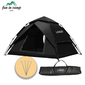 Tenda da campeggio automatica per esterni tenda Pop-Up impermeabile a doppio strato fornitore di tende superiori