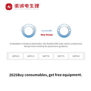 Nautrack EMG Эндотрахеальная трубка для ионмированных двусторонних электродов, антивокальный кабель, размер 6,0-8,0 - Product Image 3