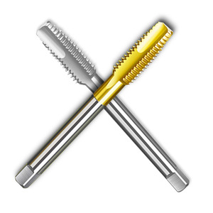 Machos de roscar de punta espiral HSS UNC UNF BSW BSF, machos de roscar de máquina de acero de alta velocidad, herramientas de roscado de estría recta para orificios pasantes - Product Image 1