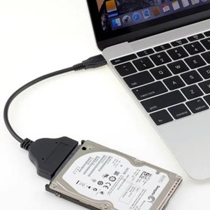 Câble adaptateur USB 3.1 Type C vers SATA III pour disque dur <span class=keywords><strong>SSD</strong></span> 2,5 pouces, 22 broches, pour <span class=keywords><strong>Samsung</strong></span> 870 EVO SATA III <span class=keywords><strong>SSD</strong></span> 2,5 - Product Image 2