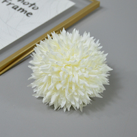 Crisantemo Artificial Grande para Regalo del Día de la Madre, Decoración de Centro de Mesa para Bodas y Fiestas, Bola de Flores de Pompones
