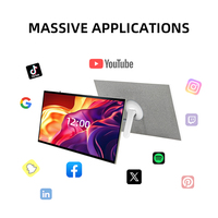 Tablette TV portable sans fil VETO détachable de 27 pouces, Android, caméra 8MP, batterie longue durée pour bureau, appels vidéo