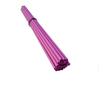 Bâtonnets diffuseurs en fibre de polyester de haute qualité, violet néon, 3mm * 20cm 21cm 22cm 23cm