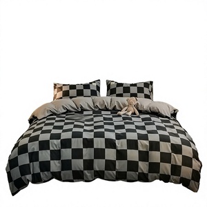 Factory Wholesale Modern Vintage 200TC Eco-Friendly Woven Breathable 4-Piece Customizable Cartoon Baby Crib Comforter Set - Product Image 2