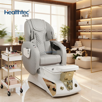 Silla de Pedicura Multifuncional con Bañera de Hidromasaje Eléctrica para Pies, Sensación Cómoda, Venta Directa de Fábrica