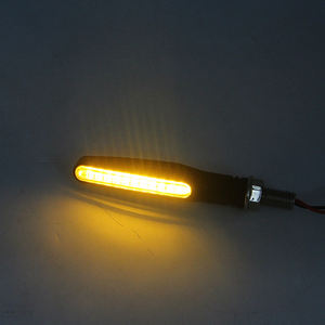 Autodragons ABS 12V universel moto 12LED <span class=keywords><strong>clignotant</strong></span> <span class=keywords><strong>dynamique</strong></span> jaune coulant feu arrière clignotants IP67 - Product Image 5