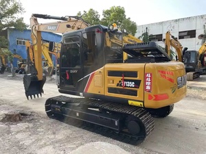 Machines d'excavation d'occasion SANY Marque SY135C Pelle sur chenilles d'occasion pour la construction et l'exploitation minière - Product Image 2