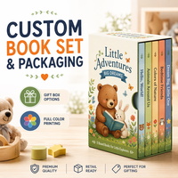 Livre d'histoires pour enfants de maternelle imprimé offset couleur, reliure parfaite, couverture rigide, plastification, papier, fabriqué en Chine, fiable