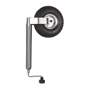 <span class=keywords><strong>Rueda</strong></span> de Soporte para Remolque de 48 mm, <span class=keywords><strong>Rueda</strong></span> Neumática de 260x85 mm con Llanta Metálica, Capacidad de 136 kg - Product Image 4