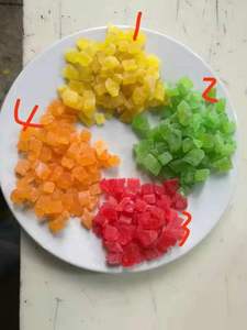 Nhà Máy Bán Buôn Đu Đủ Xúc Xắc Trái Cây Sấy Khô Nhà Sản Xuất Xuất Xuất Xứ Hương Vị Giá Rẻ Giá - Product Image 2