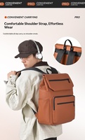 Nouveau style de sac à dos pour homme, décontracté, pour les voyages en plein air, avec matériau PU, harnais rembourré, sac à dos scolaire tendance