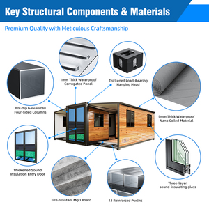 <span class=keywords><strong>Casa</strong></span> Prefabricada en Contenedor de Envío de 20 pies, <span class=keywords><strong>Casa</strong></span> Modular Moderna de Lujo, <span class=keywords><strong>Casa</strong></span> Contenedor de Dos Dormitorios, <span class=keywords><strong>Casa</strong></span> Portátil - Product Image 5
